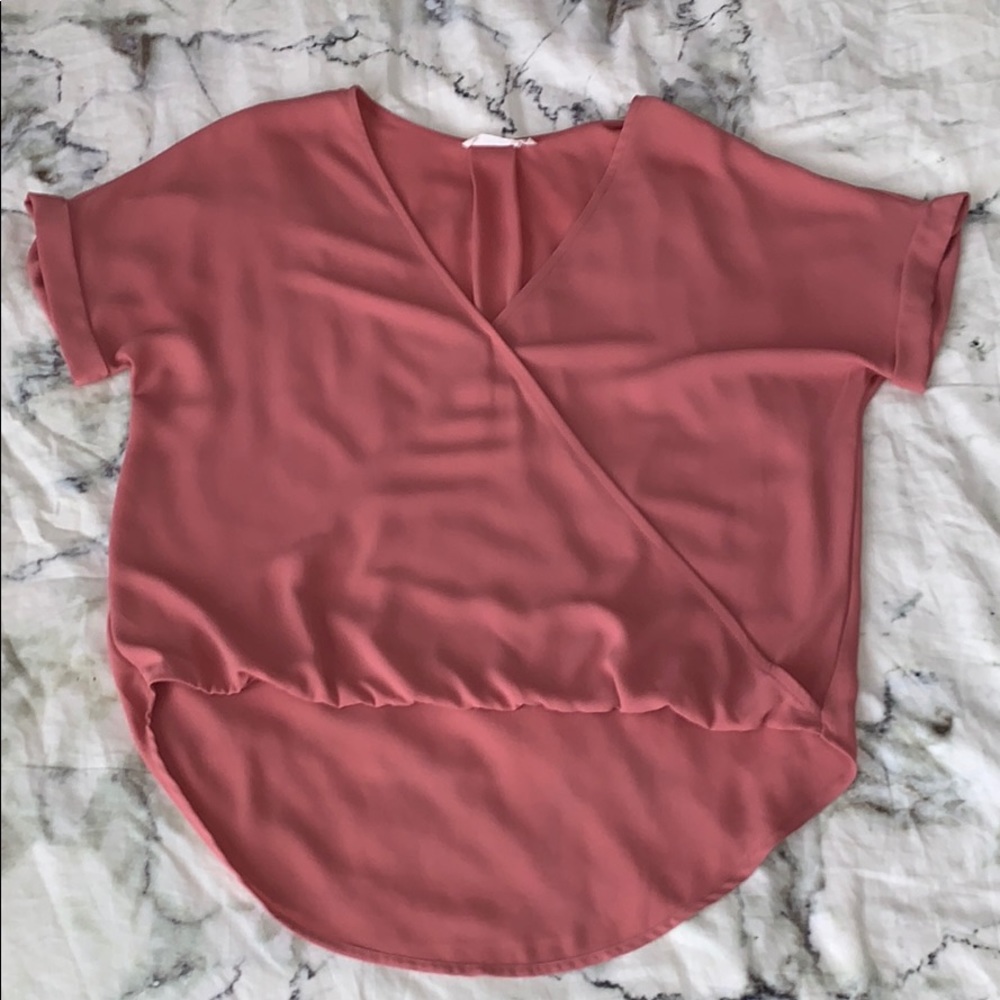 Pink blouse